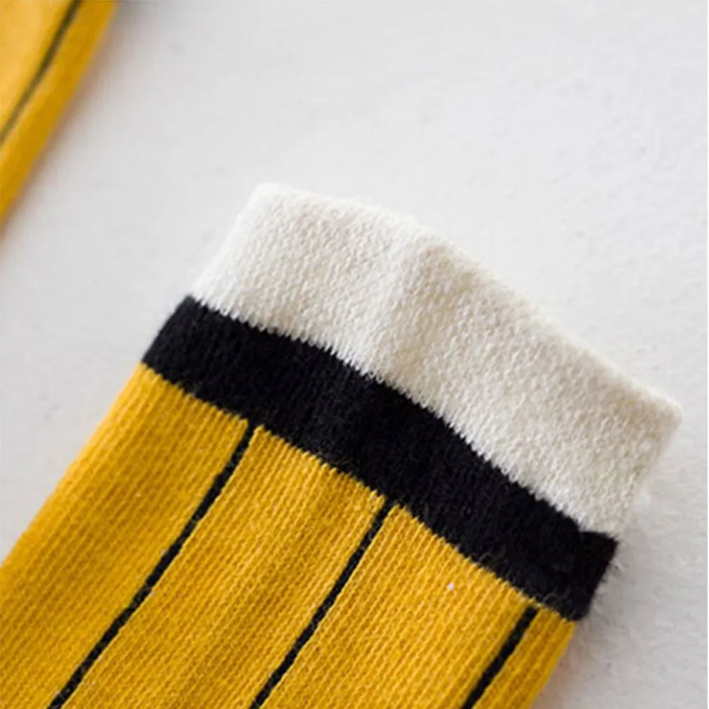 1 Pair Baby Toddler Kid Girl Boy Child Tube Soft Pencil Pattern Cotton Knee Striped Yellow Black Unisex Cotton Leg Warmers
1 Pair Baby Toddler Kid Girl Boy Child Tube Soft Pencil Pattern Cotton Knee Striped Yellow Black Unisex Cotton Leg Warmers