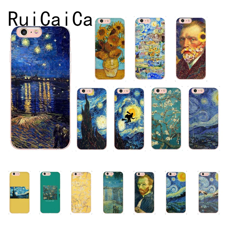 RuiCaiCa The Great Art Van Gogh Starry Night TPU Phone Case for iphone 13 8 7 6 6S Plus X XS MAX 5 5S SE XR 10 11 11pro 11promax
RuiCaiCa The Great Art Van Gogh Starry Night TPU Phone Case for iphone 13 8 7 6 6S Plus X XS MAX 5 5S SE XR 10 11 11pro 11promax
