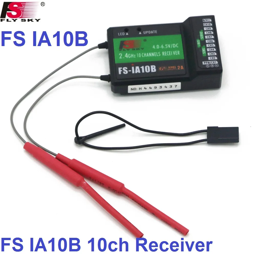 Приемник Flysky FS IA10B, 10 каналов, для передатчика FS-I10 FS-I6S FPV, радиоуправляемого вертолета, квадрокоптера, дрона
Приемник Flysky FS IA10B, 10 каналов, для передатчика FS-I10 FS-I6S FPV, радиоуправляемого вертолета, квадрокоптера, дрона