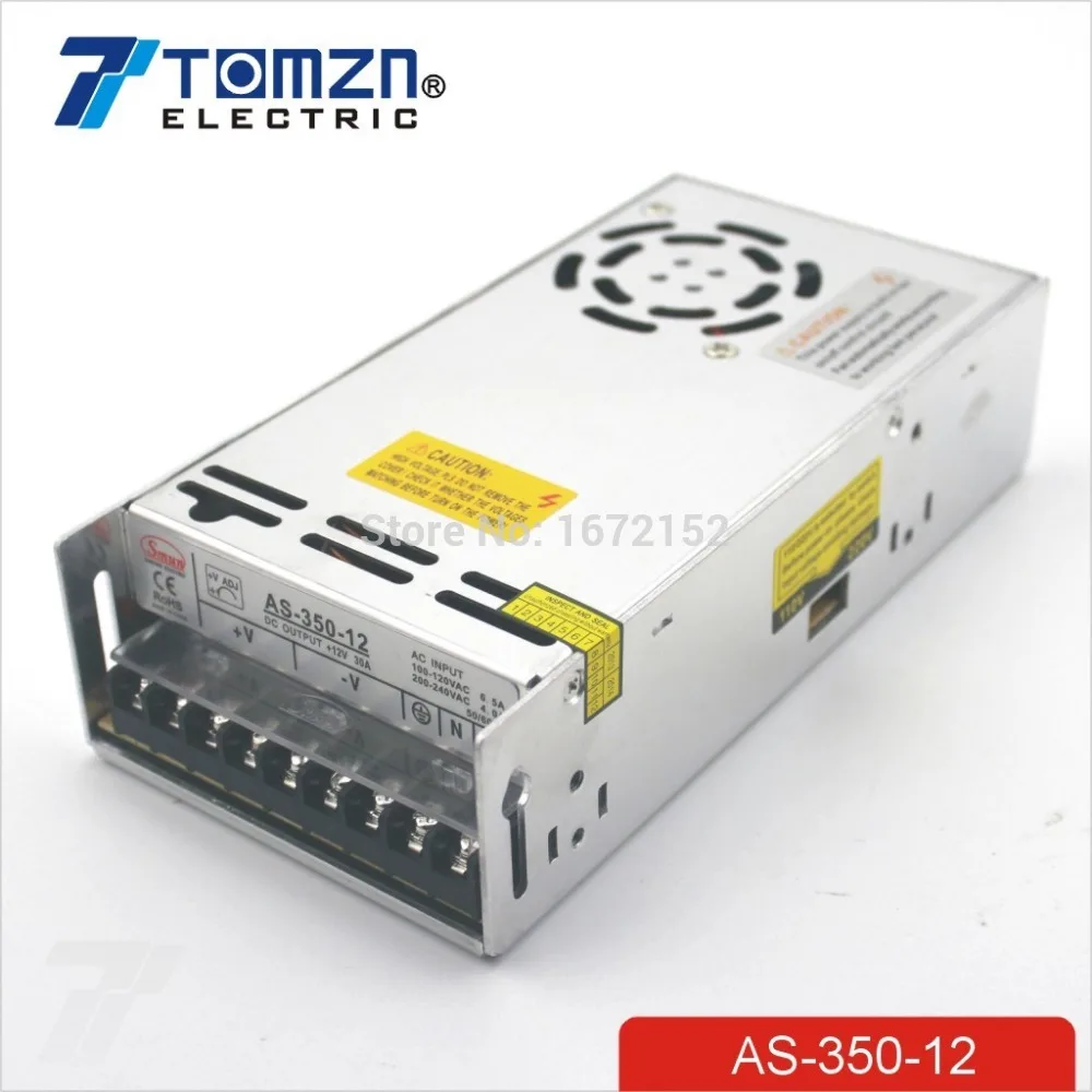 350W 12V 30A Small Volume Single Output Switching power supply for LED Strip CNC 3D Print
350W 12V 30A Small Volume Single Output Switching power supply for LED Strip CNC 3D Print