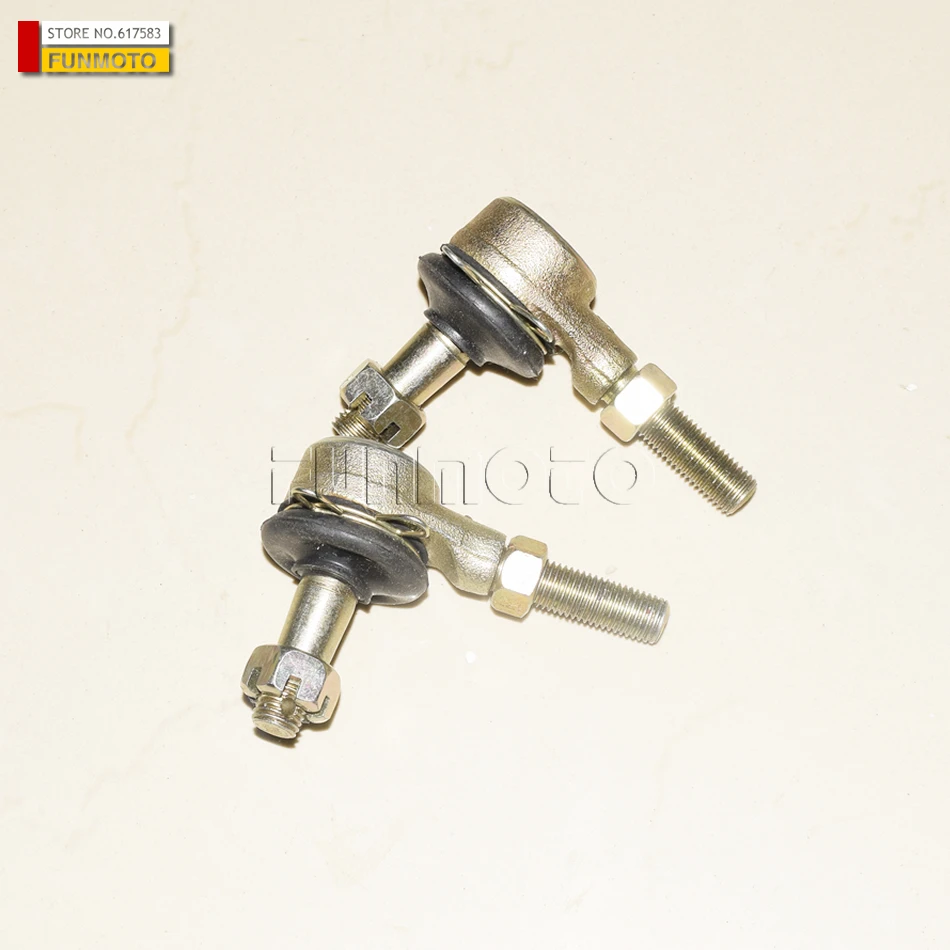 2 pieces steering tie rod end /ball joint for ATV AND GOKART 
2 pieces steering tie rod end /ball joint for ATV AND GOKART