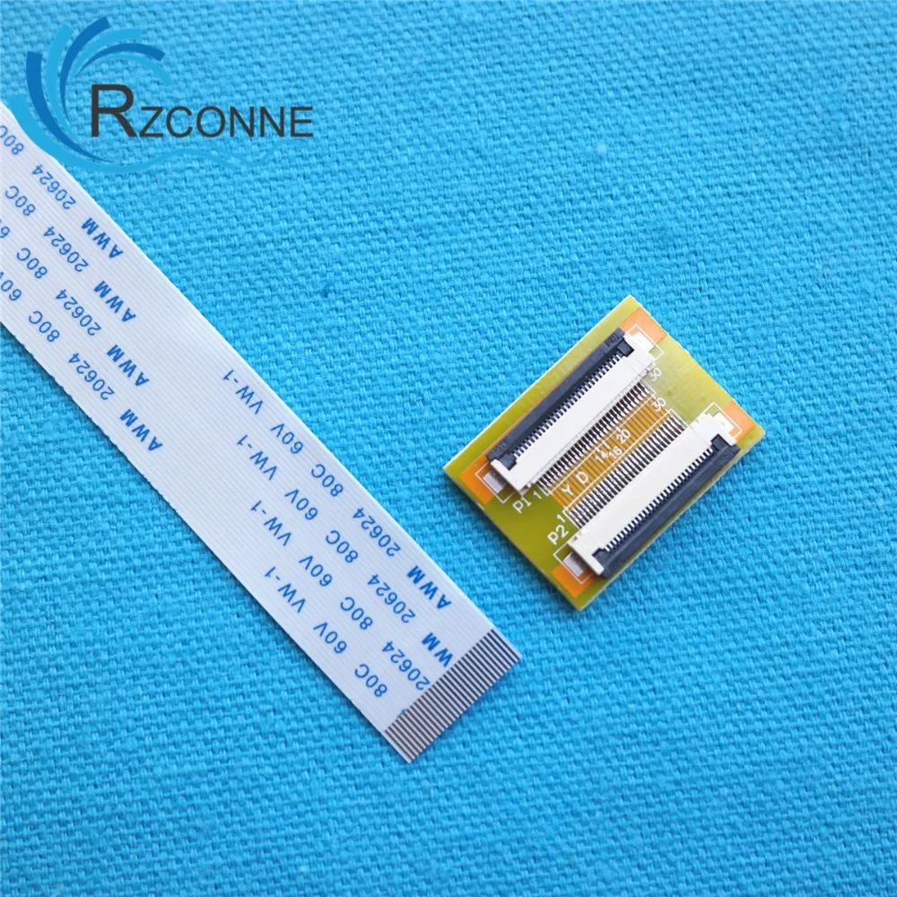 30Pin to 30Pin ZIF 0.5mm Connector Adapter with Extension FFC Cable 200mm new 2set
30Pin to 30Pin ZIF 0.5mm Connector Adapter with Extension FFC Cable 200mm new 2set