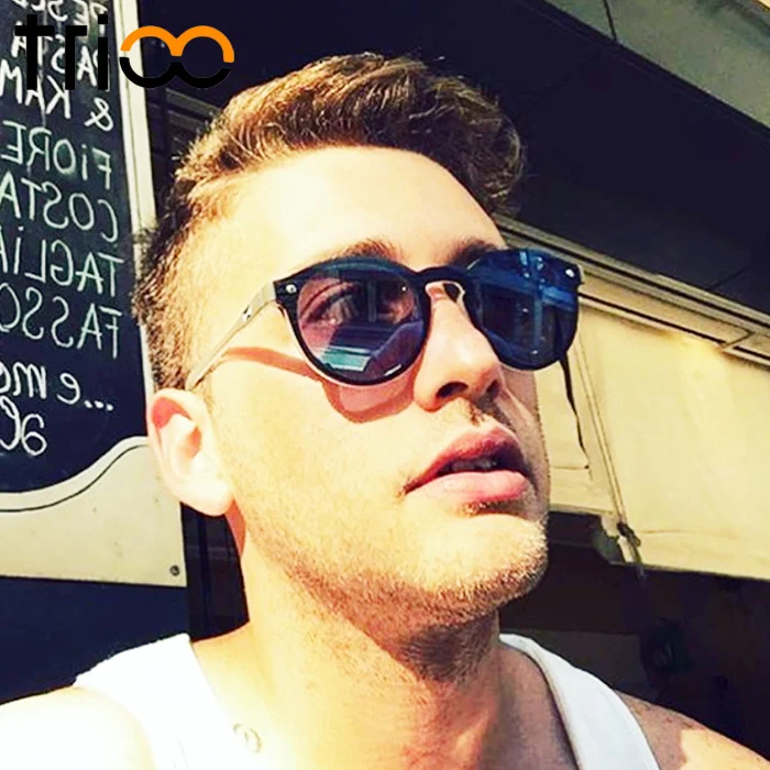 TRIOO Transparent Round Mirror Sunglasses Men Reflective Sun Glasses For Unisex High Quality Retro Round Oculos Shades Male
TRIOO Transparent Round Mirror Sunglasses Men Reflective Sun Glasses For Unisex High Quality Retro Round Oculos Shades Male
