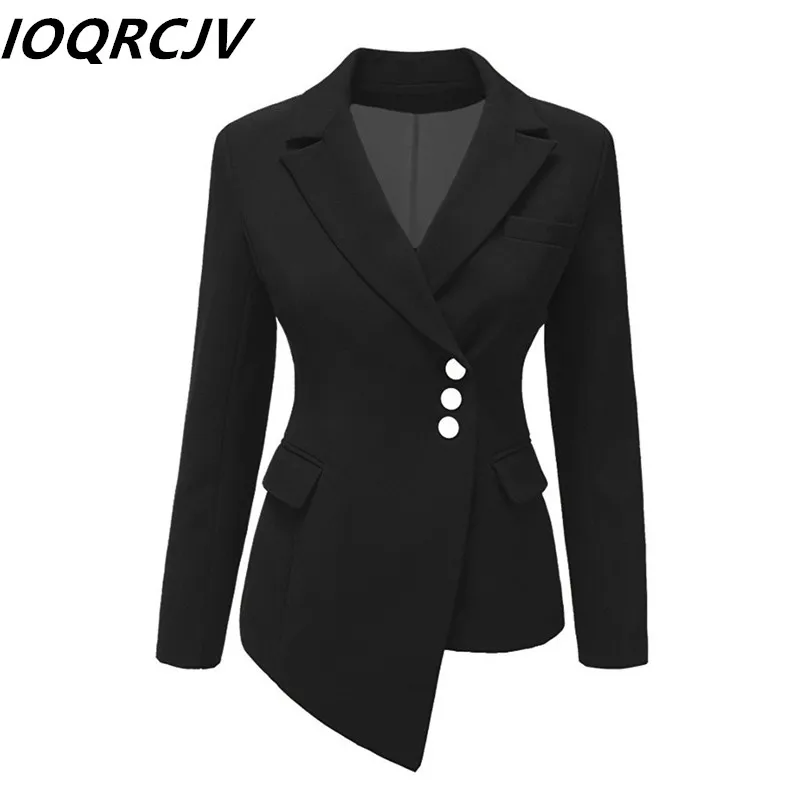 Women Office Work Wear Elegant Ladies Business Blazer Long Sleeves Cardigan Asymmetrical lapel Coat Outerwear Plus size 3XL Top
Women Office Work Wear Elegant Ladies Business Blazer Long Sleeves Cardigan Asymmetrical lapel Coat Outerwear Plus size 3XL Top