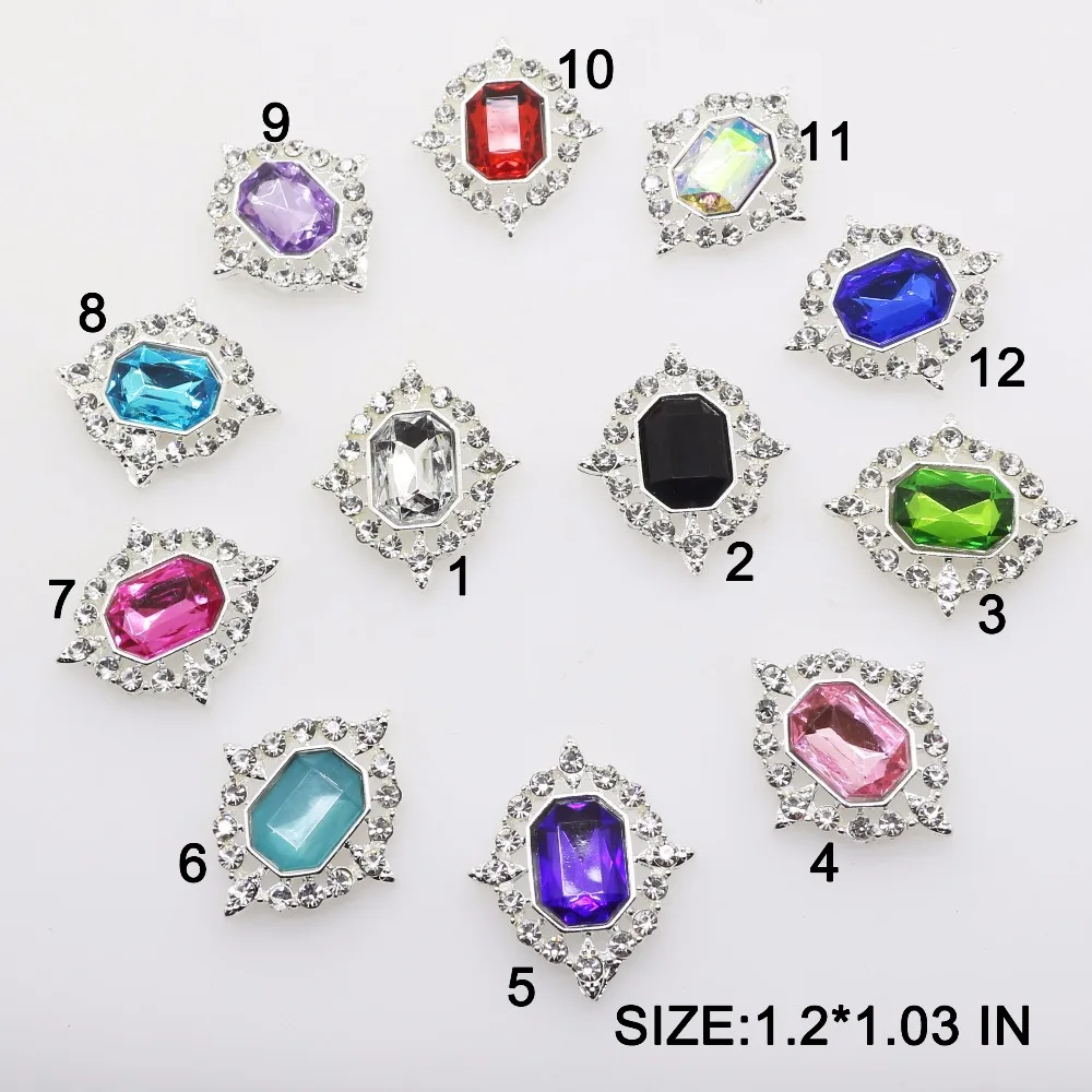 Hot Sales 10pcs/lot 1.2 inch*1.03 inch Alloy Acrylic Rhinestone button flat back Embellishment diamond Brooch
Hot Sales 10pcs/lot 1.2 inch*1.03 inch Alloy Acrylic Rhinestone button flat back Embellishment diamond Brooch