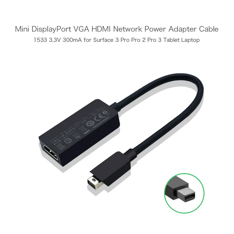 100% Оригинальный 3,33 V 1553 Mini DisplayPort VGA HDMI Сетевой адаптер питания кабель для Surface 3 Pro 2 Pro 3 планшета ноутбука
100% Оригинальный 3,33 V 1553 Mini DisplayPort VGA HDMI Сетевой адаптер питания кабель для Surface 3 Pro 2 Pro 3 планшета ноутбука