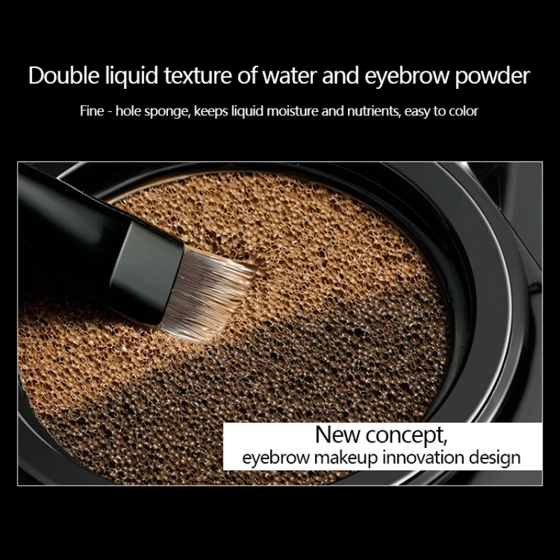 2 Color Set Eyebrow Cream Waterproof Air Cushion Eye Brow Palette Dye Eyebrow Pigment Tint Tattoo Henna Black Brown Brow Gel
2 Color Set Eyebrow Cream Waterproof Air Cushion Eye Brow Palette Dye Eyebrow Pigment Tint Tattoo Henna Black Brown Brow Gel