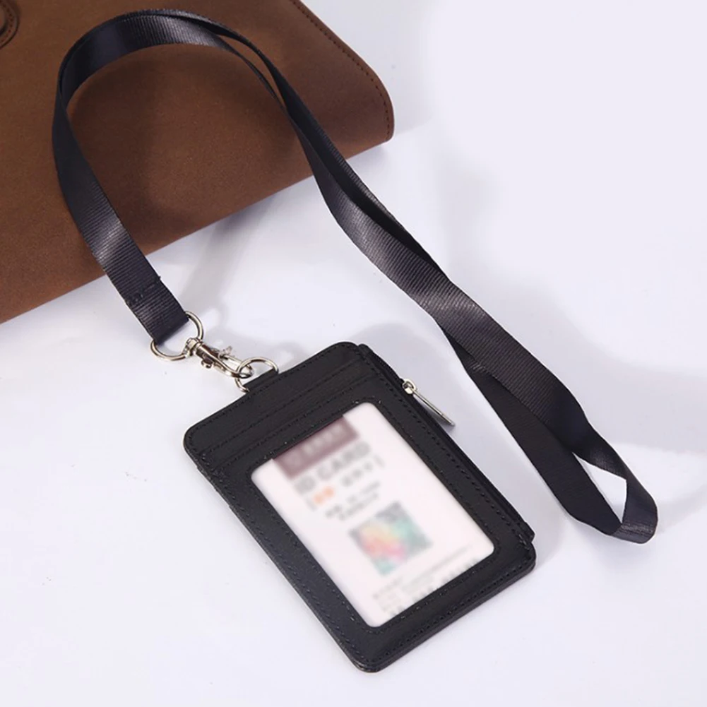 New Unisex PU Leather ID Bus Card Holder Casual Lanyard Credit Card Holder Card Case Zipper Travel Wallet Business Organizer Bag
New Unisex PU Leather ID Bus Card Holder Casual Lanyard Credit Card Holder Card Case Zipper Travel Wallet Business Organizer Bag