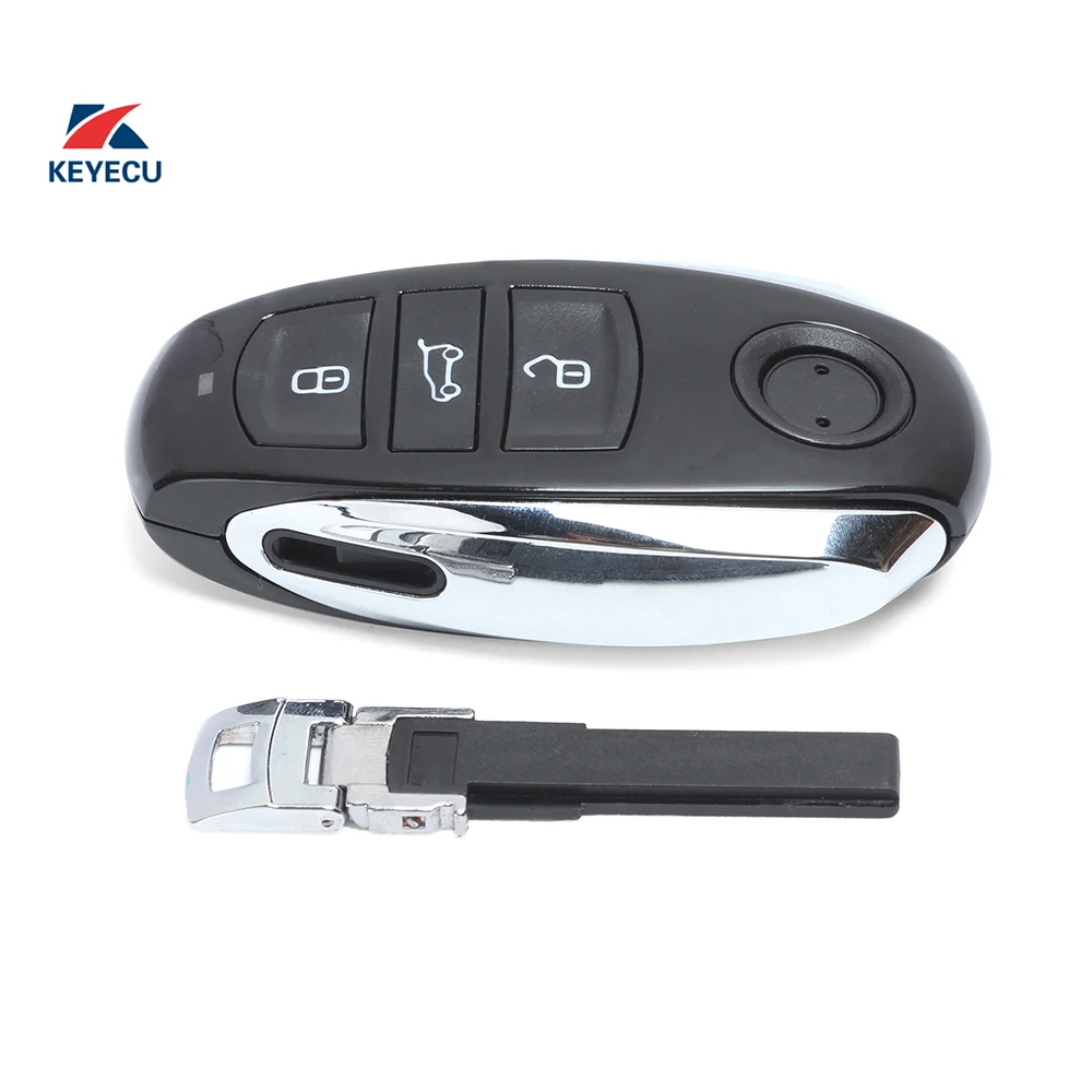 KEYECU Replacement Remote Car Key Fob 3 Button 868MHz ID46 for VW Volkswagen Touareg 2011-2014
KEYECU Replacement Remote Car Key Fob 3 Button 868MHz ID46 for VW Volkswagen Touareg 2011-2014