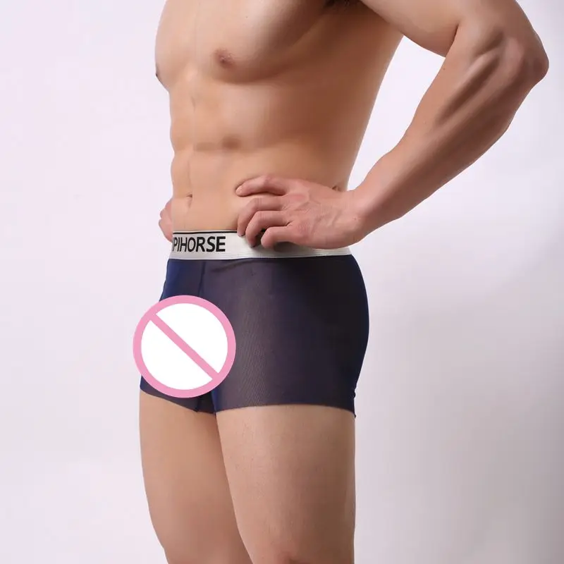 Best price Sexy Men Boxers gay Soft Breathable Underwear Male Comfortable Solid Panties Underpants Boxer shorts sexy Homme
Best price Sexy Men Boxers gay Soft Breathable Underwear Male Comfortable Solid Panties Underpants Boxer shorts sexy Homme