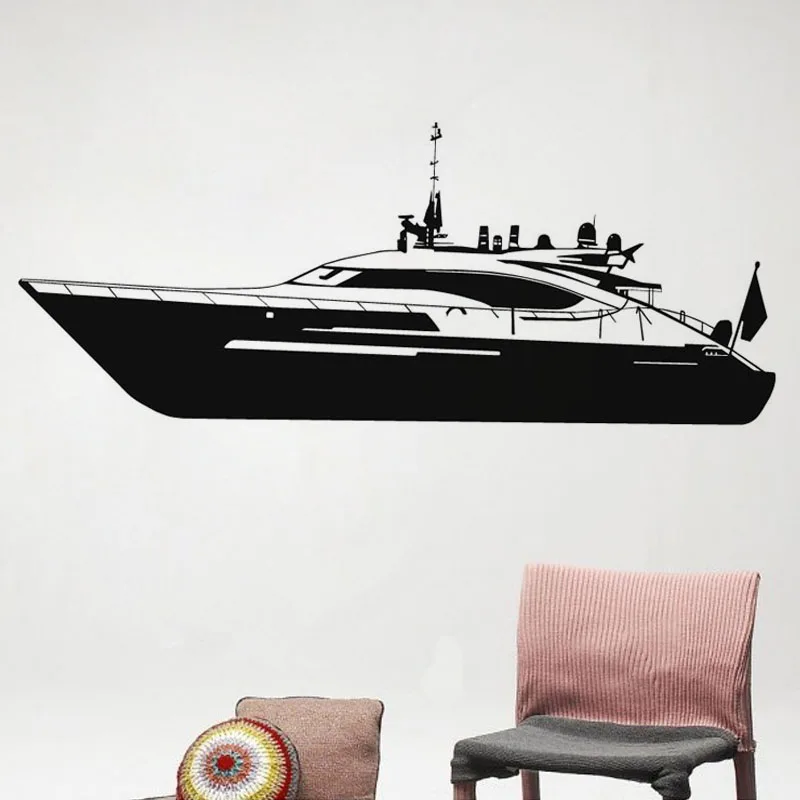 Motor Boat Yacht Wall Sticker Transportation Home Decor Mural Living Room Kids Children Boys Room Wall Decoration
Motor Boat Yacht Wall Sticker Transportation Home Decor Mural Living Room Kids Children Boys Room Wall Decoration