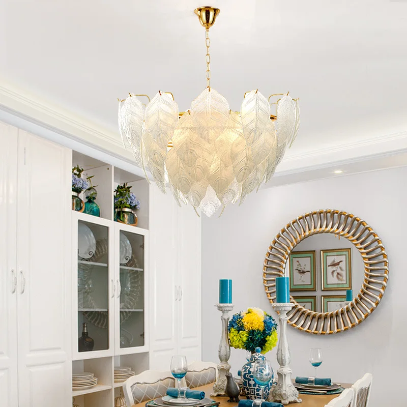 Nordic post-modern restaurant glass Pendant Lights fashion creative leaf lamp personality living room bedroom lamps WF528933
Nordic post-modern restaurant glass Pendant Lights fashion creative leaf lamp personality living room bedroom lamps WF528933
