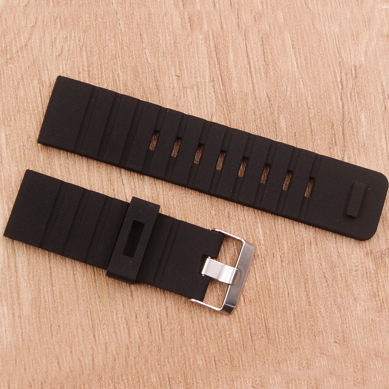 Watch Accessories New Silicone Strap 24mm Pin Buckle Waterproof Outdoor Sports Men's Watch Strap
Watch Accessories New Silicone Strap 24mm Pin Buckle Waterproof Outdoor Sports Men's Watch Strap