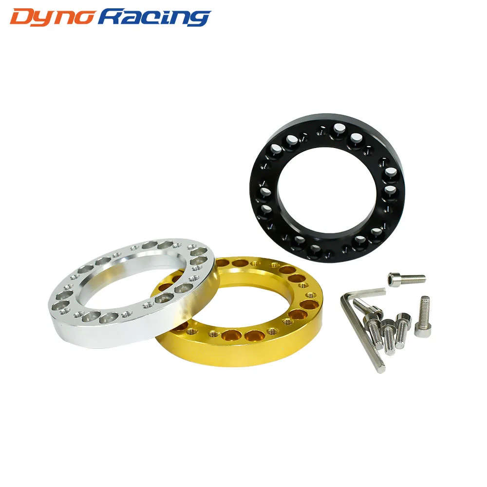 Steering Wheel HUB 1/2 INCH Spacer Steering Wheel Hub Boss Kit Adapter Spacer Black/Gold/Silver YC100745
Steering Wheel HUB 1/2 INCH Spacer Steering Wheel Hub Boss Kit Adapter Spacer Black/Gold/Silver YC100745