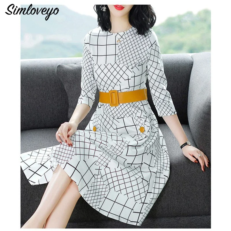 SIMLOVEYO 2019 new High waist Shirt Female plus size three quarter sleeve sashes patchwork O-Neck yellow button romantic date
SIMLOVEYO 2019 new High waist Shirt Female plus size three quarter sleeve sashes patchwork O-Neck yellow button romantic date