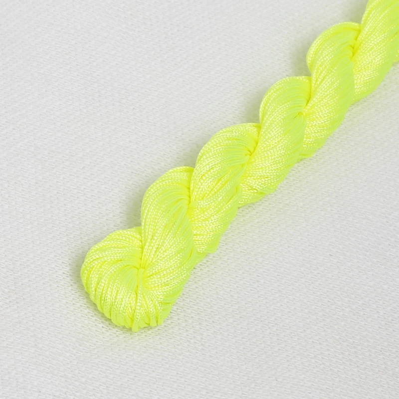 24 м/лот китайский узел макраме браслет с веревкой диаметром 1 мм для самодельного