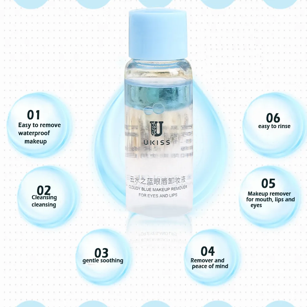 Eye Lip Makeup Remover Water Deep Cleaning Cleansing Oil Face Gentle No Stimulation Travel Essentials Portable 20ml UKISS
Eye Lip Makeup Remover Water Deep Cleaning Cleansing Oil Face Gentle No Stimulation Travel Essentials Portable 20ml UKISS