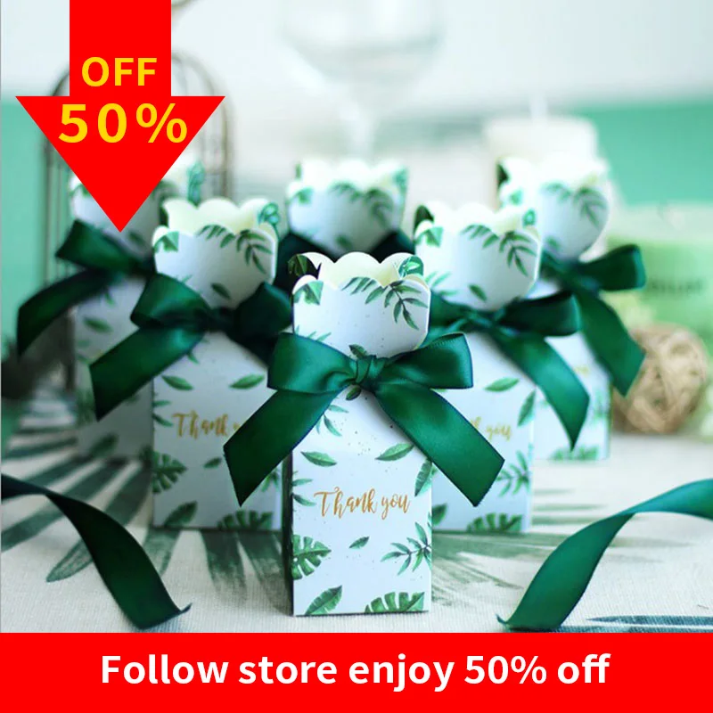 AVEBIEN 50pcs Creative Fishtail Chocolate Paper Gift Box Sugar Decoration Wedding Decoration Wedding Favors and Gifts Candy Box
AVEBIEN 50pcs Creative Fishtail Chocolate Paper Gift Box Sugar Decoration Wedding Decoration Wedding Favors and Gifts Candy Box
