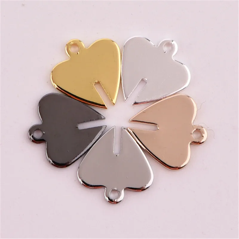 50pcs/lot new creative handmade heart charms connectors for diy anklet necklace pendant jewelry making accessories material
50pcs/lot new creative handmade heart charms connectors for diy anklet necklace pendant jewelry making accessories material