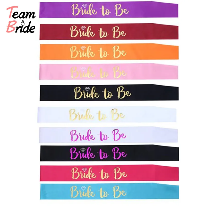

Team Bride Sash Bride To Be Tribe Sash for Wedding Party Bridal Shower Bachelorette Hen Party Decorations Favors Gifts Supplies