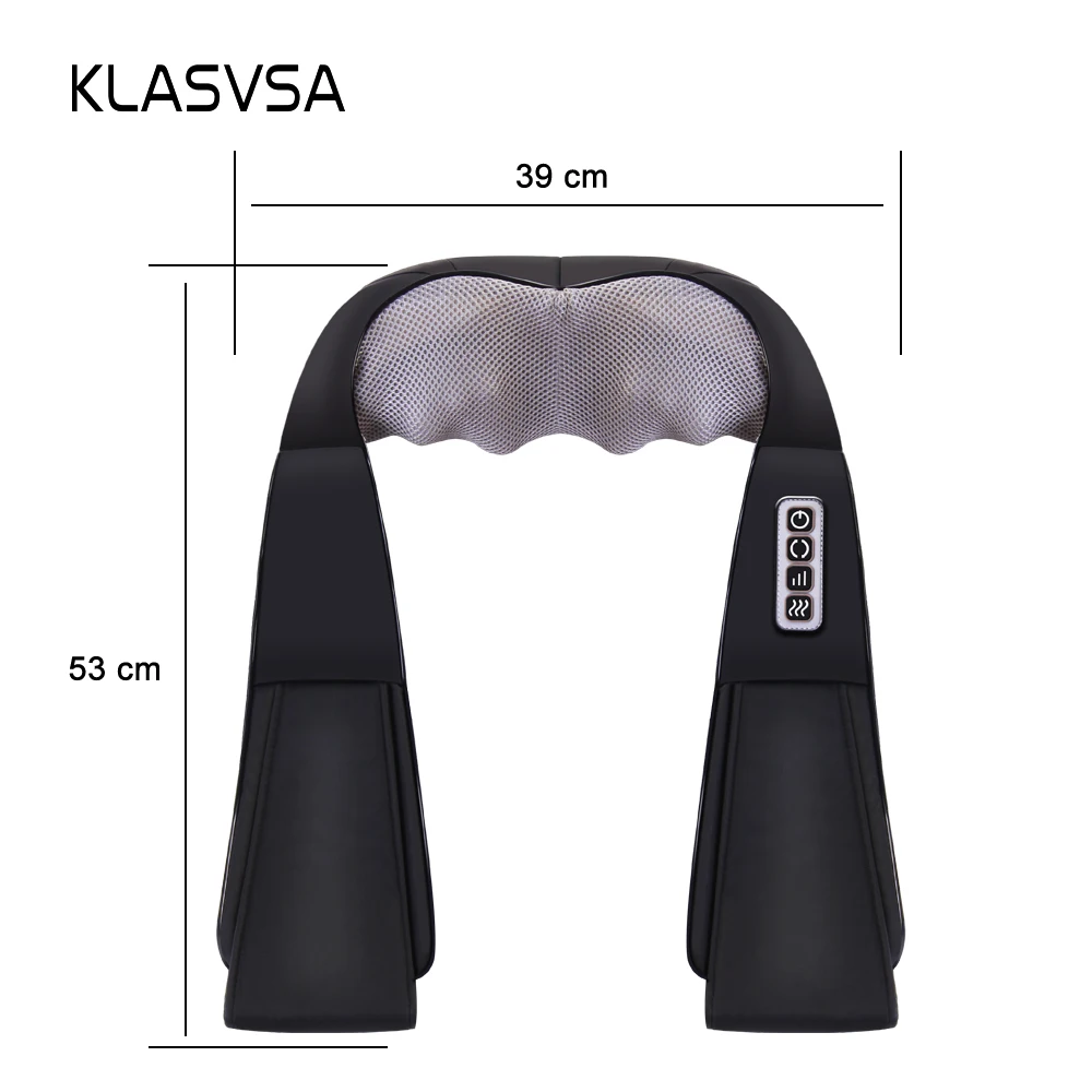 KLASVSA Electric Heating Neck Massager Shiatsu Kneading Cape Back Shoulder Pain Relief Home Acupuncture Therapy Relax Shawls
KLASVSA Electric Heating Neck Massager Shiatsu Kneading Cape Back Shoulder Pain Relief Home Acupuncture Therapy Relax Shawls