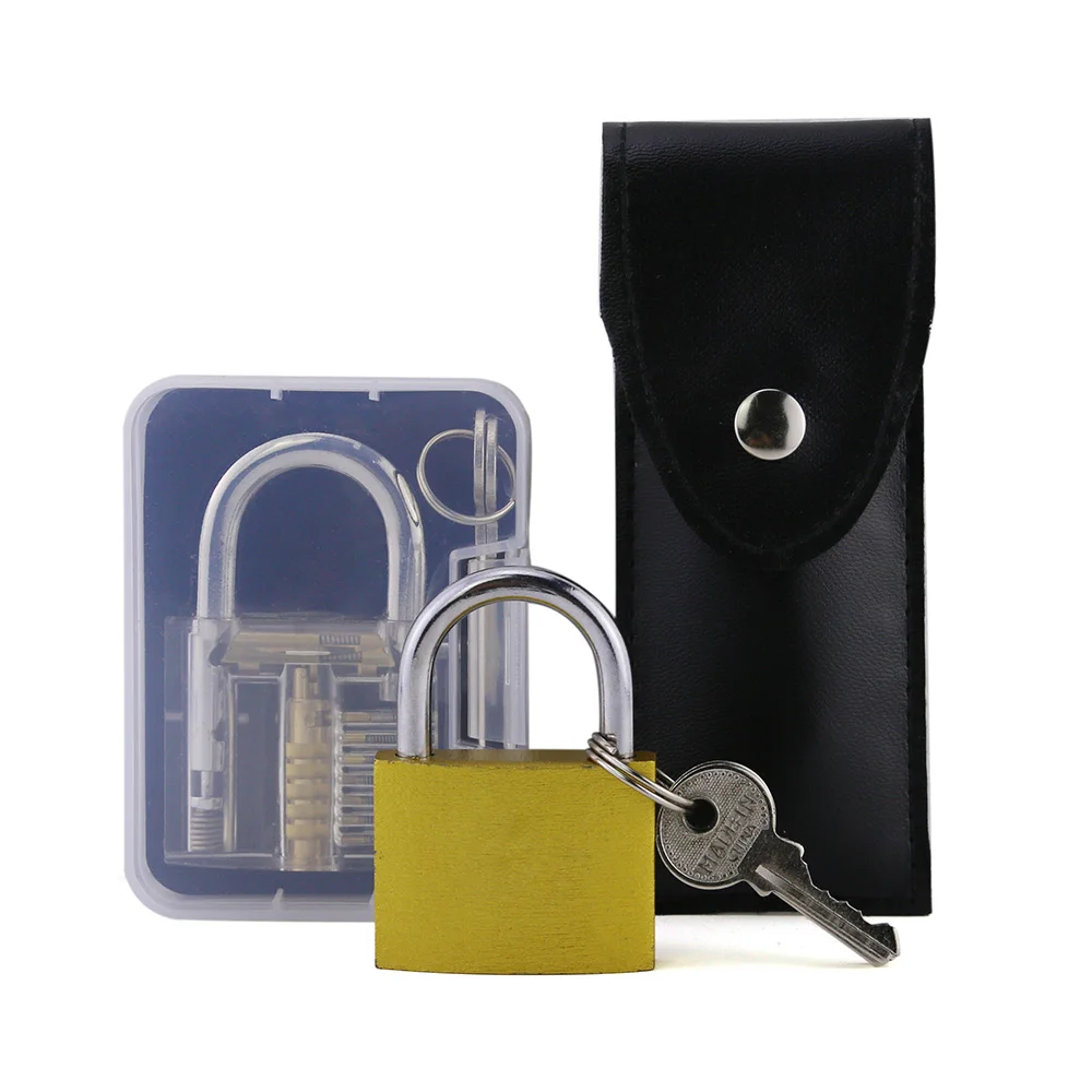 Free Shipping Hot Locksmith Two Locks Practice Set,One Transparent Lock ,One Cupper Lock and Some Tools
Free Shipping Hot Locksmith Two Locks Practice Set,One Transparent Lock ,One Cupper Lock and Some Tools