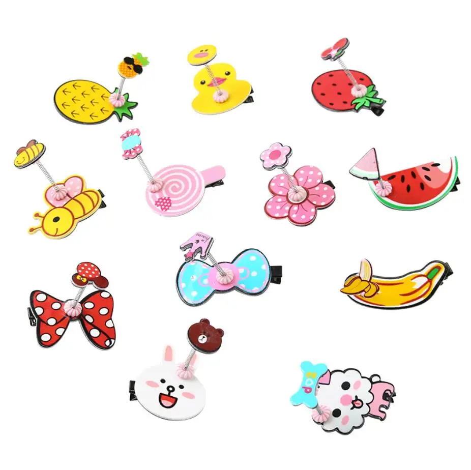 3 pcs/lot-Korea Children Cute Cartoon Hair Clip Girls Spring Clip Lovely Baby Princess Small Headdress Hair Accessories
3 pcs/lot-Korea Children Cute Cartoon Hair Clip Girls Spring Clip Lovely Baby Princess Small Headdress Hair Accessories