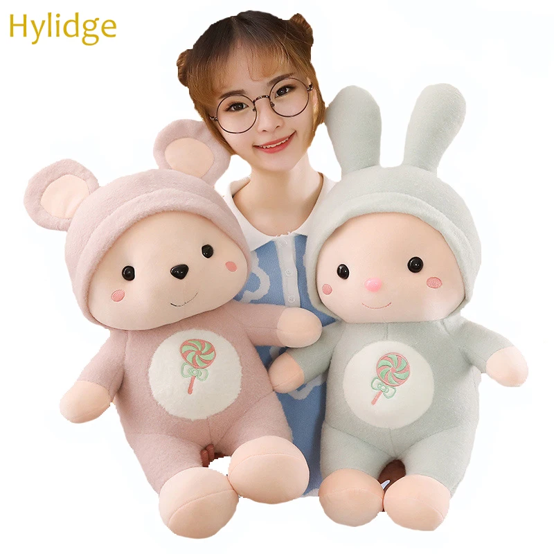 Hylidge Корейский Новый леденец принт мышь кролик мягкая игрушка для маленьких девочек плюшевая игрушка для дивана Подушка детский подарок на ...
Hylidge Корейский Новый леденец принт мышь кролик мягкая игрушка для маленьких девочек плюшевая игрушка для дивана Подушка детский подарок на ...