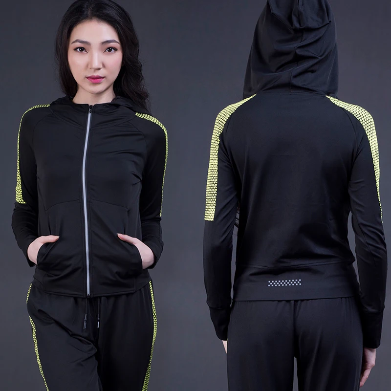 Women Sports Jacket Outerwear Zipper Hoodies Fitness Running Yoga Tops Girls Quick-dry Long-sleeve Gym Clothes
Women Sports Jacket Outerwear Zipper Hoodies Fitness Running Yoga Tops Girls Quick-dry Long-sleeve Gym Clothes