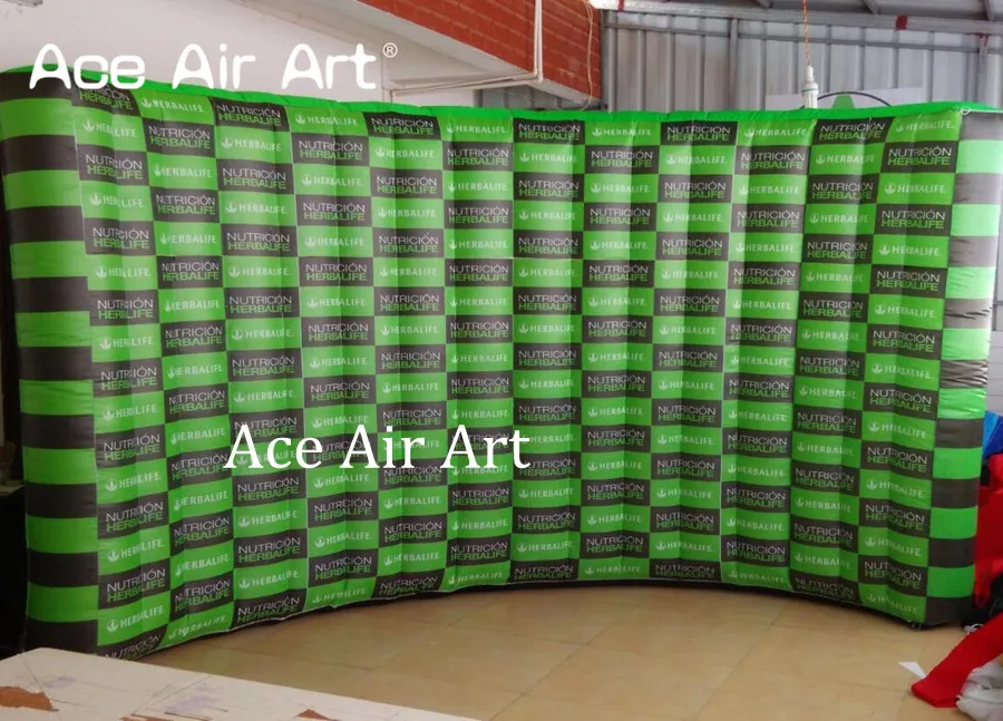 Customized inflatable air logo wall,trade show wall,exhibition stands,photo booth background for USA
Customized inflatable air logo wall,trade show wall,exhibition stands,photo booth background for USA