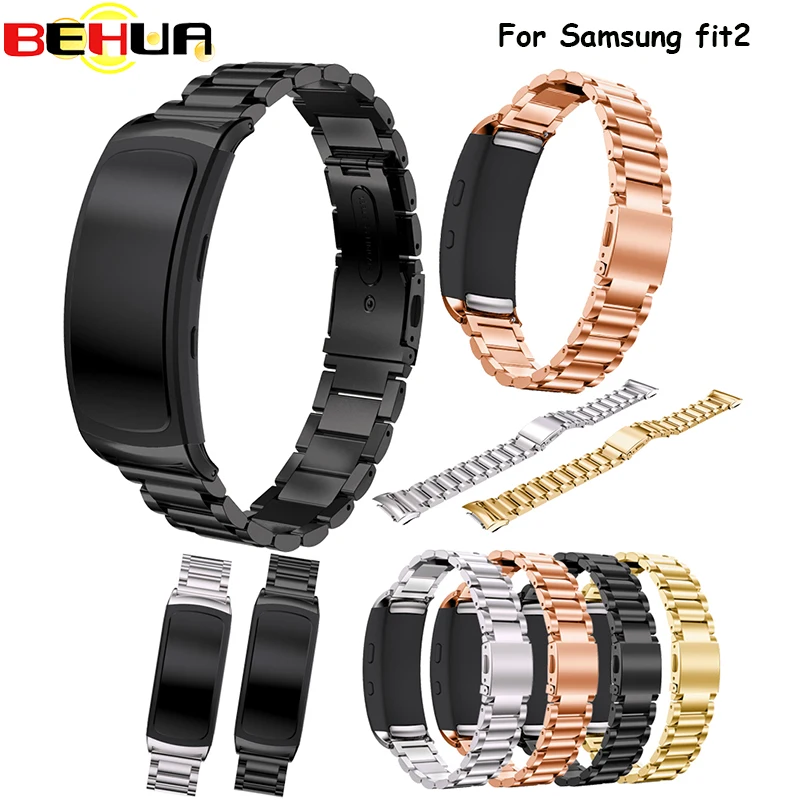 Stainless Steel Bracelet Watch Band Strap For Samsung Gear Fit 2 SM-R360 Smartwatch Replacement Wristband for Samsung Gear fit2
Stainless Steel Bracelet Watch Band Strap For Samsung Gear Fit 2 SM-R360 Smartwatch Replacement Wristband for Samsung Gear fit2