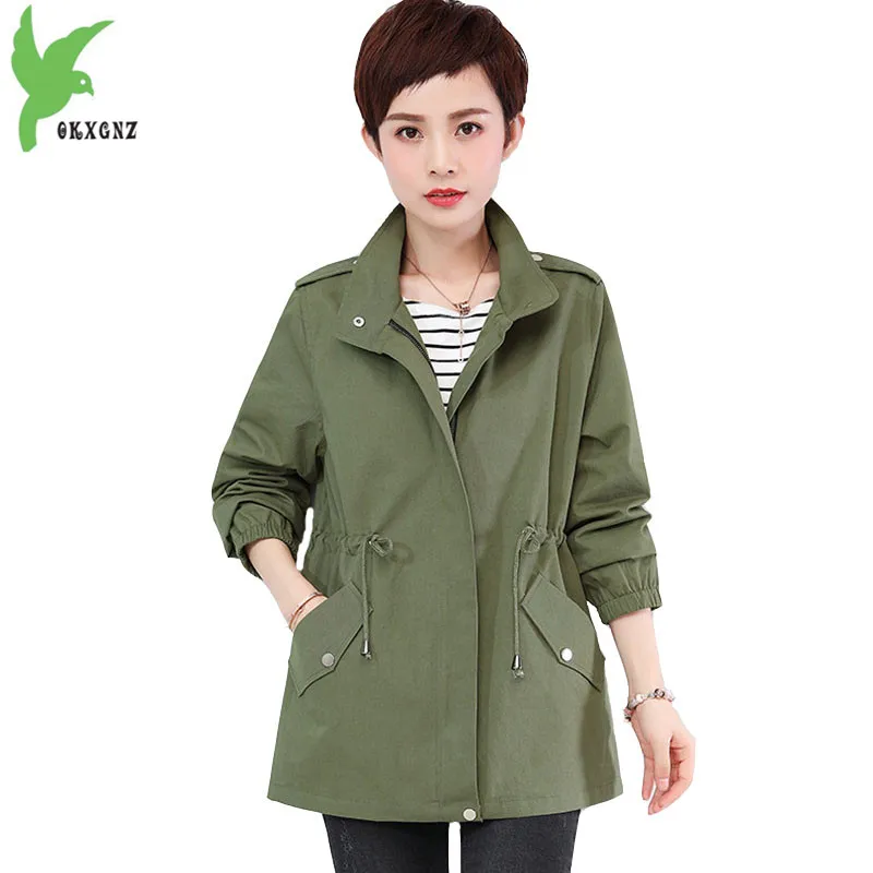 Short Jacket Women's Spring Autumn Plus size Loose Coat Female Casual Top Cotton Outerwear Fashion Windbreaker High quality 2028
Short Jacket Women's Spring Autumn Plus size Loose Coat Female Casual Top Cotton Outerwear Fashion Windbreaker High quality 2028