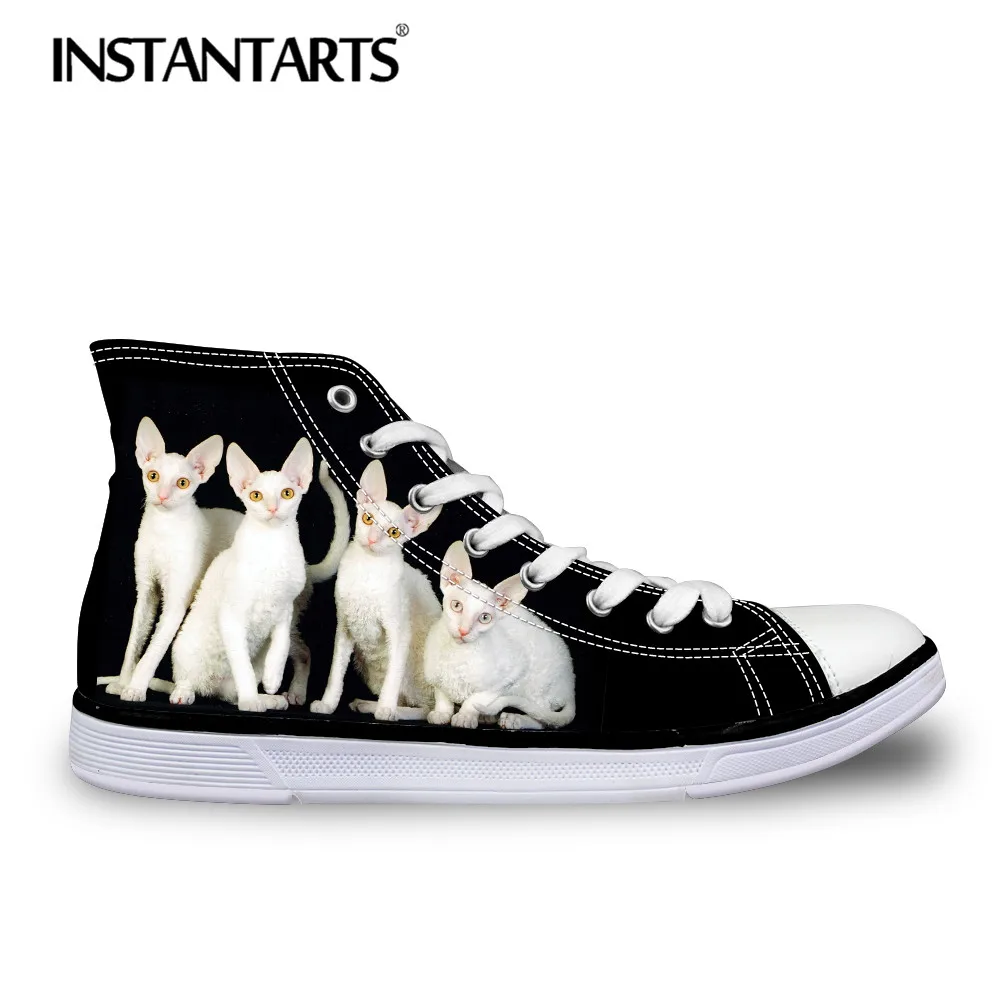 Фото INSTANTARTS/обувь для скейтбординга девочек-подростков 3d-обувь с милым животным