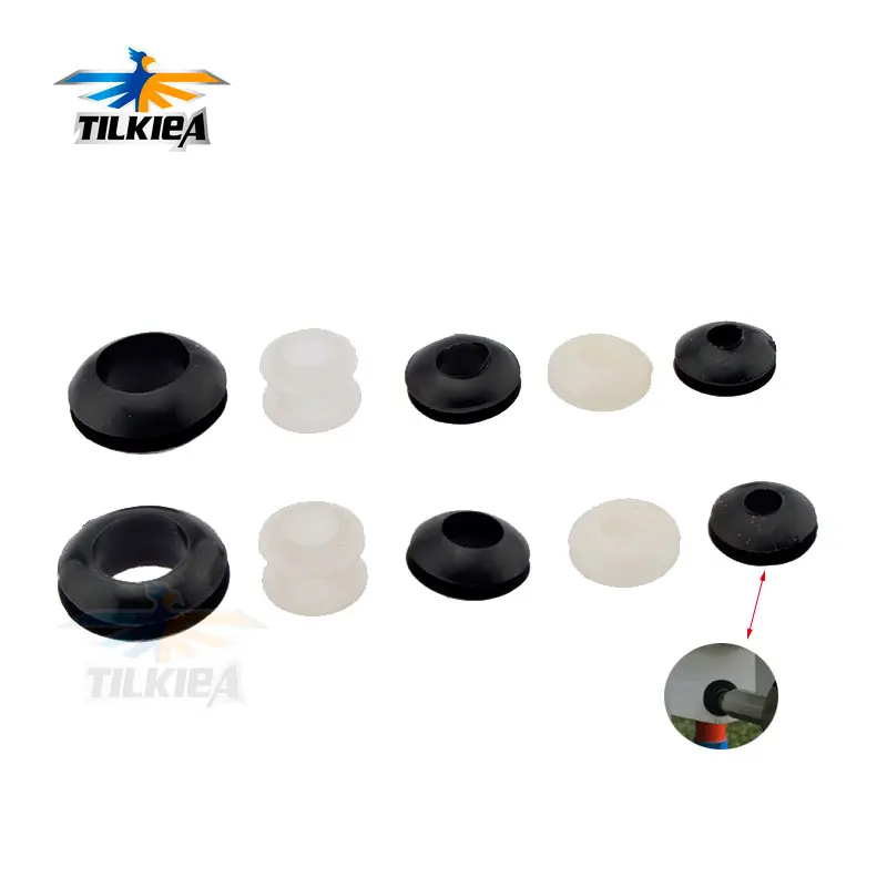 5pcs Rc Boat Silicone Seal 4/5/6/9.7mm Shaft sleeve Waterproof Stern Tube for boat | Игрушки и хобби