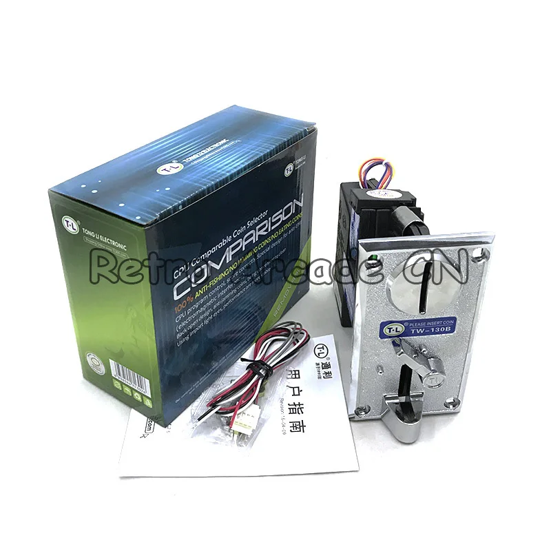 TW-130B Mult Coin Acceptor Front Type Insertion CPU Coin mech for DIY Arcade game machines Parts
TW-130B Mult Coin Acceptor Front Type Insertion CPU Coin mech for DIY Arcade game machines Parts