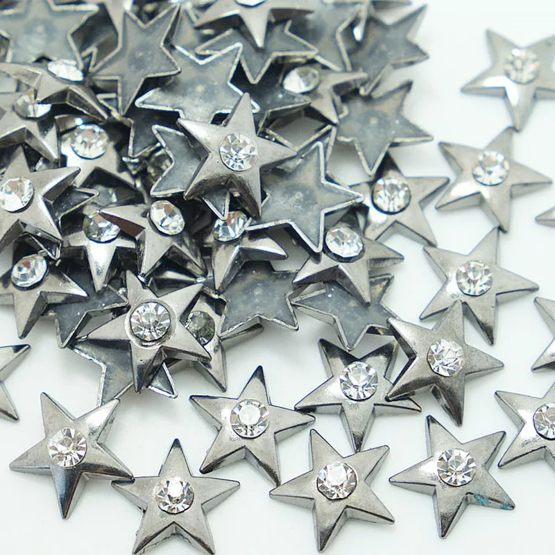 Rivets For Bags Hot-Fix Stud Spikes 10Mm Rivets For Jeans Five-Point Star Metal Spikes Plating Close-EndStuds Decorations SINUAN
Rivets For Bags Hot-Fix Stud Spikes 10Mm Rivets For Jeans Five-Point Star Metal Spikes Plating Close-EndStuds Decorations SINUAN
