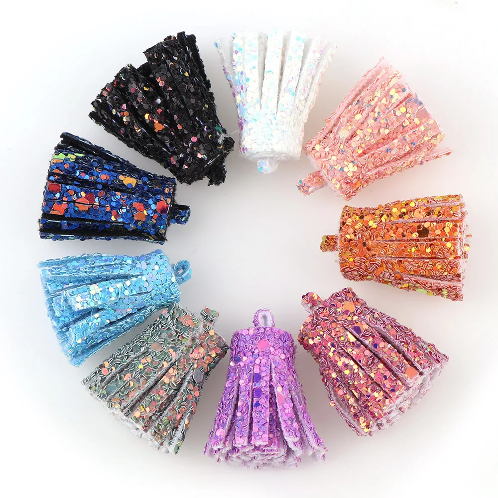 10pieces Sparkling Faux Suede Tassel Charm Pendant DIY Necklace Bracelet Bangle Findings Jewelry Accessories
10pieces Sparkling Faux Suede Tassel Charm Pendant DIY Necklace Bracelet Bangle Findings Jewelry Accessories