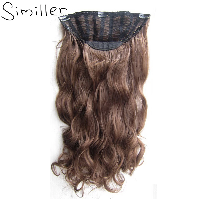 Similler 130g Synthetic Hair Extension 7 Clips in Curly Half Head Wig Elasticity Net Ombre Color 10 Colors
Similler 130g Synthetic Hair Extension 7 Clips in Curly Half Head Wig Elasticity Net Ombre Color 10 Colors