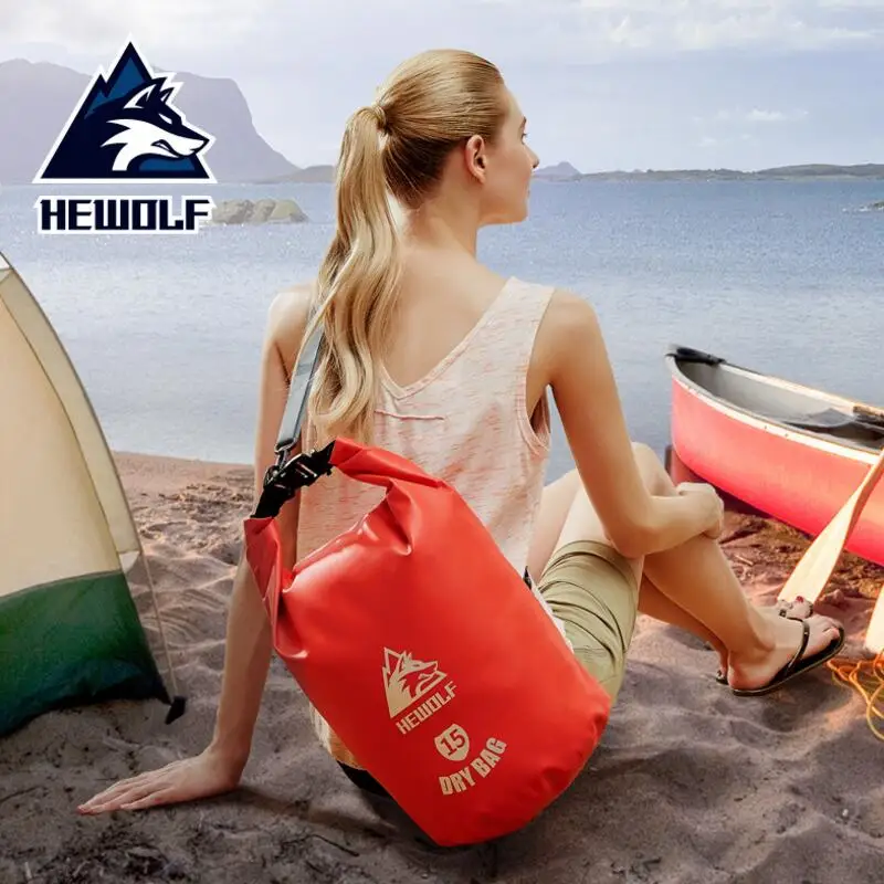 Hewolf 5L 15L 20L 30L Swimming Waterproof Bags Ultralight Swimming Dry Bag Beach Drifting Outdoor Backpack Rafting Travel Bags
Hewolf 5L 15L 20L 30L Swimming Waterproof Bags Ultralight Swimming Dry Bag Beach Drifting Outdoor Backpack Rafting Travel Bags