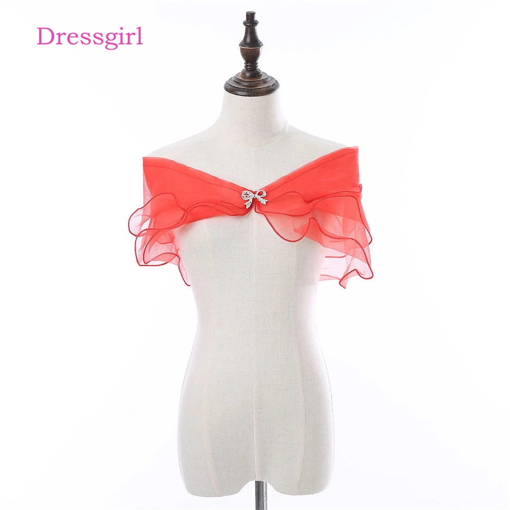 Elegant Tiered Chiffon Bridal Bolero De Renda With Ties Wedding Shawl Wraps Capelets blancas Wedding Accessories
Elegant Tiered Chiffon Bridal Bolero De Renda With Ties Wedding Shawl Wraps Capelets blancas Wedding Accessories