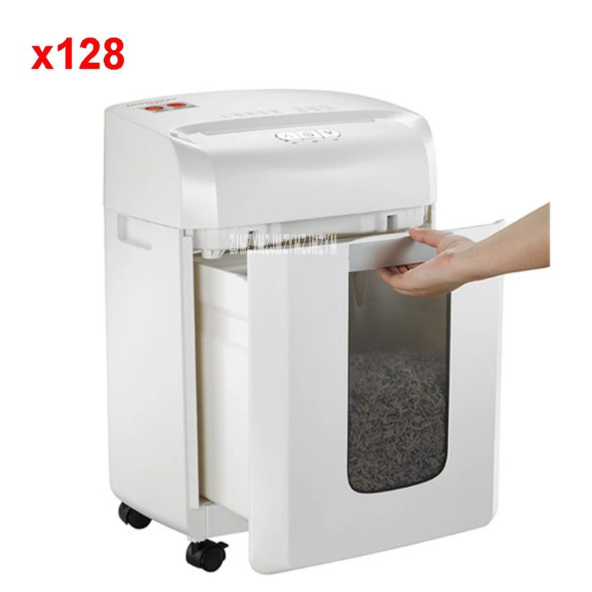 X128 16L Electric Mini Shredder File Shredder Strip Office Home High Power Electric Shredding 220V/250W paper shredder 2*12mm
X128 16L Electric Mini Shredder File Shredder Strip Office Home High Power Electric Shredding 220V/250W paper shredder 2*12mm