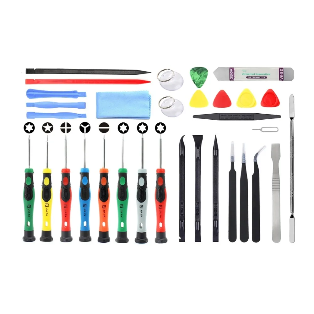 JF-8136 32 in 1 Multi-model Available Metal + Plastic Disassemble Repair Tool Kit
JF-8136 32 in 1 Multi-model Available Metal + Plastic Disassemble Repair Tool Kit
