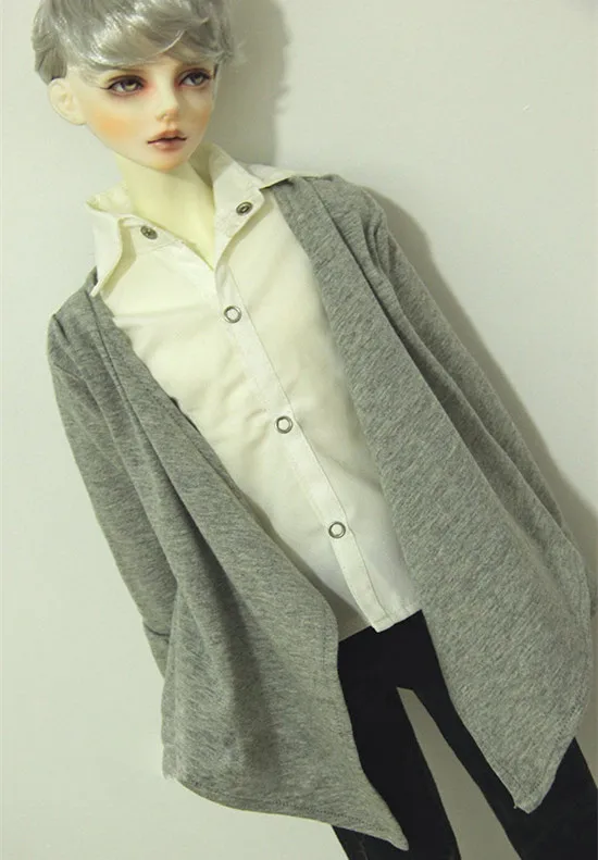 BJD doll clothes dark gray Wrinkled shoulders Casual coat for 1/3 1/4 BJD DD SD MSD SD17 Uncle doll clothes accessories
BJD doll clothes dark gray Wrinkled shoulders Casual coat for 1/3 1/4 BJD DD SD MSD SD17 Uncle doll clothes accessories