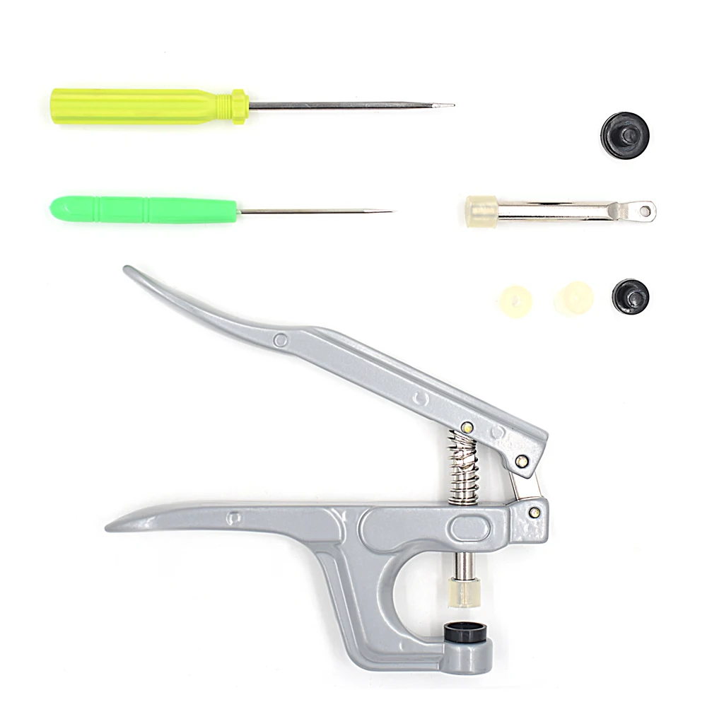 1Set Metal Press Pliers Tools Used for T3 T5 T8 Button Fastener Snap Pliers Resin rivets. Buttons. Snaps installation tool
1Set Metal Press Pliers Tools Used for T3 T5 T8 Button Fastener Snap Pliers Resin rivets. Buttons. Snaps installation tool