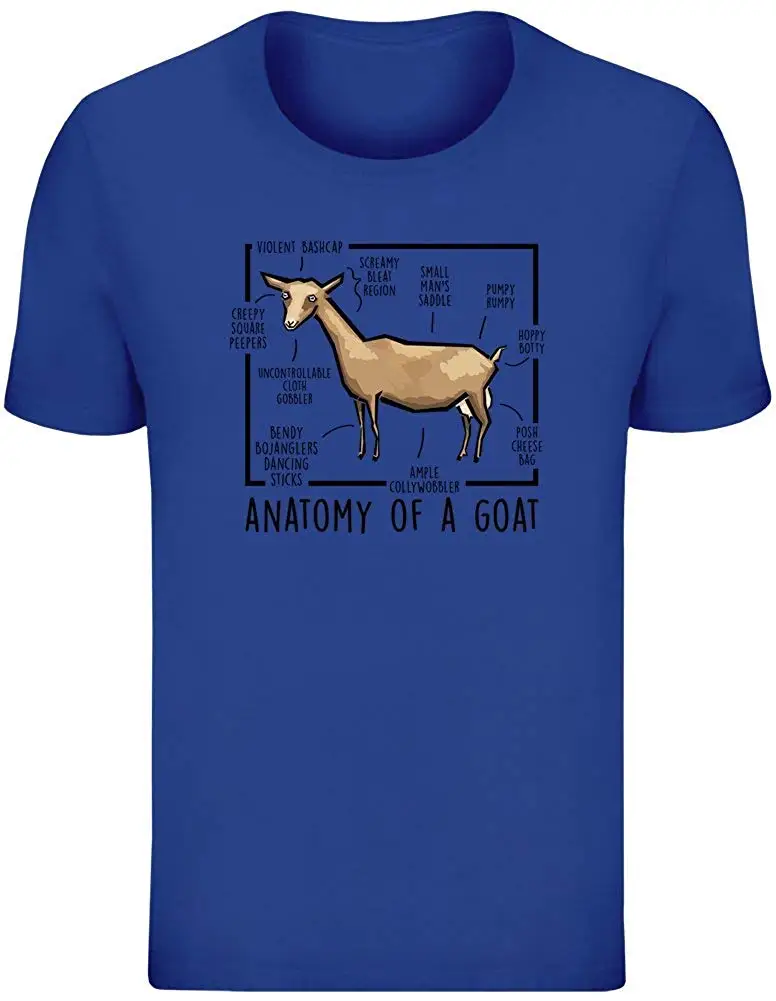 Anatomy Of A Goat T-Shirt For Men - 100% Soft Cotton - High Quality Dtg Summer 2019 100% Cotton Normal Custom Design Shirts
Anatomy Of A Goat T-Shirt For Men - 100% Soft Cotton - High Quality Dtg Summer 2019 100% Cotton Normal Custom Design Shirts