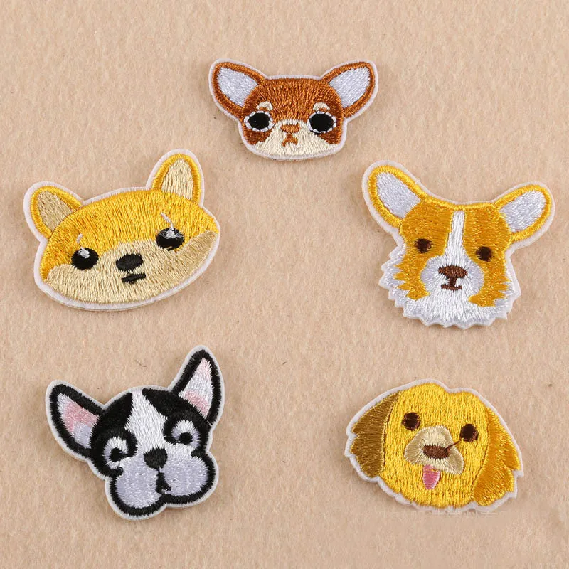 5pcs iron patches for clothing patches cartoon dogs iron handmade costume sewing embroidered applique patch on clothes
5pcs iron patches for clothing patches cartoon dogs iron handmade costume sewing embroidered applique patch on clothes