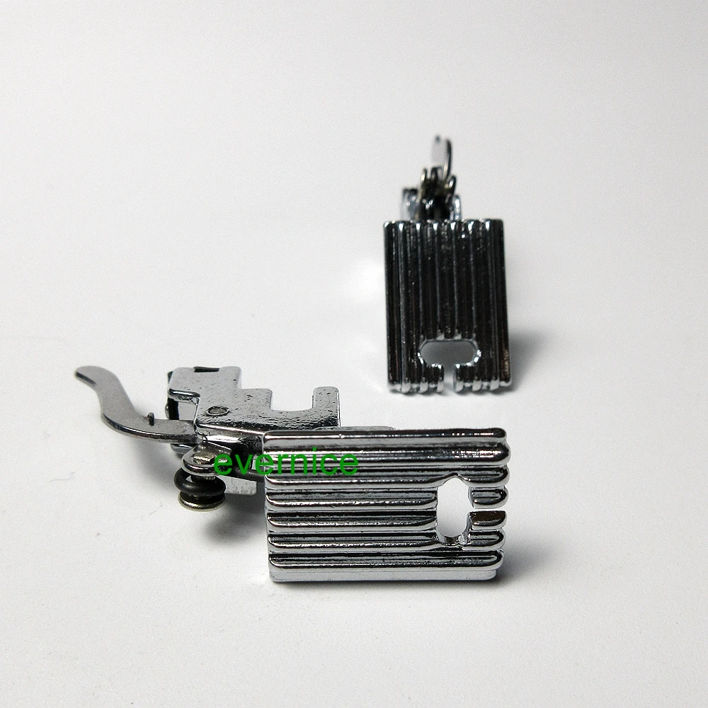 2 Sets Low Shank 5 Grooves Pintuck Presser Foot For Singer Brother Janome Kenmore
2 Sets Low Shank 5 Grooves Pintuck Presser Foot For Singer Brother Janome Kenmore