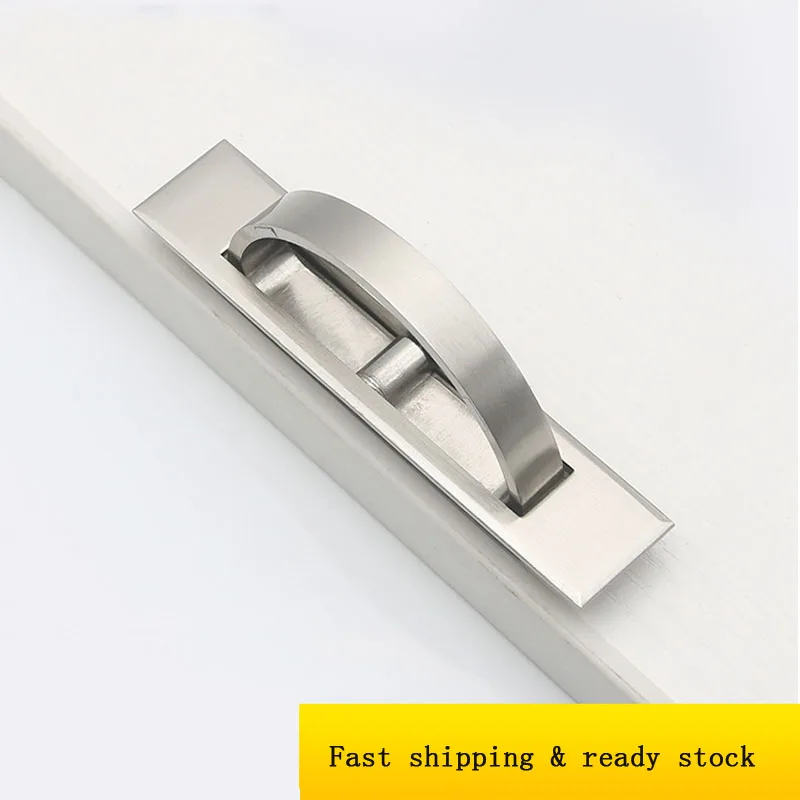 2pcs Furniture hardware tatami handle embedded handle stainless steel brush handle Drawer handle
2pcs Furniture hardware tatami handle embedded handle stainless steel brush handle Drawer handle