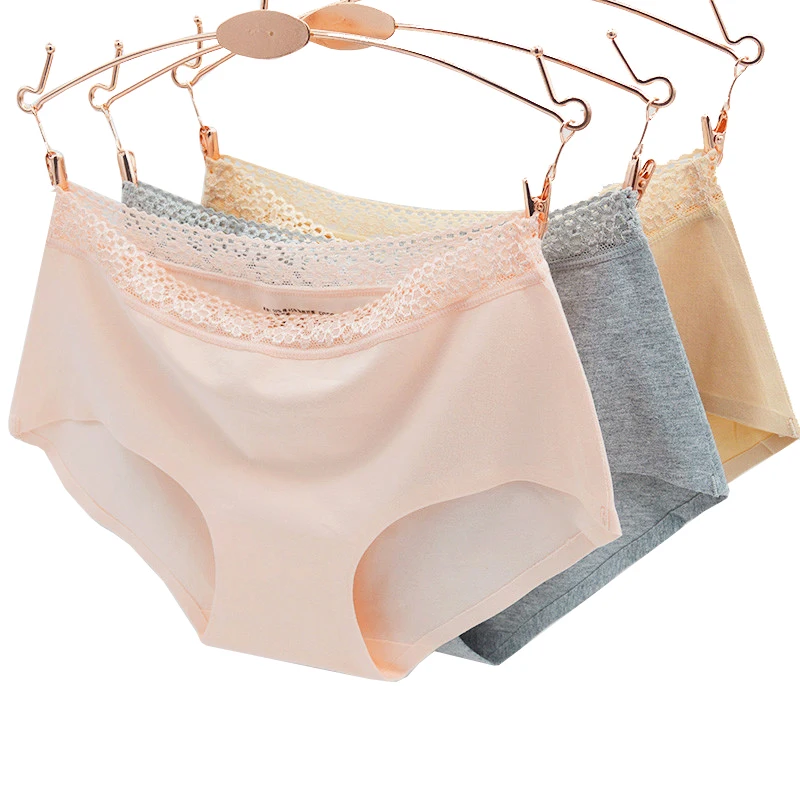 Women Seamless Briefs Lace Underwear Women Sexy Panties Female Cotton Plus Size Mid-rise Underwear Ladies Intimates Lingerie
Women Seamless Briefs Lace Underwear Women Sexy Panties Female Cotton Plus Size Mid-rise Underwear Ladies Intimates Lingerie