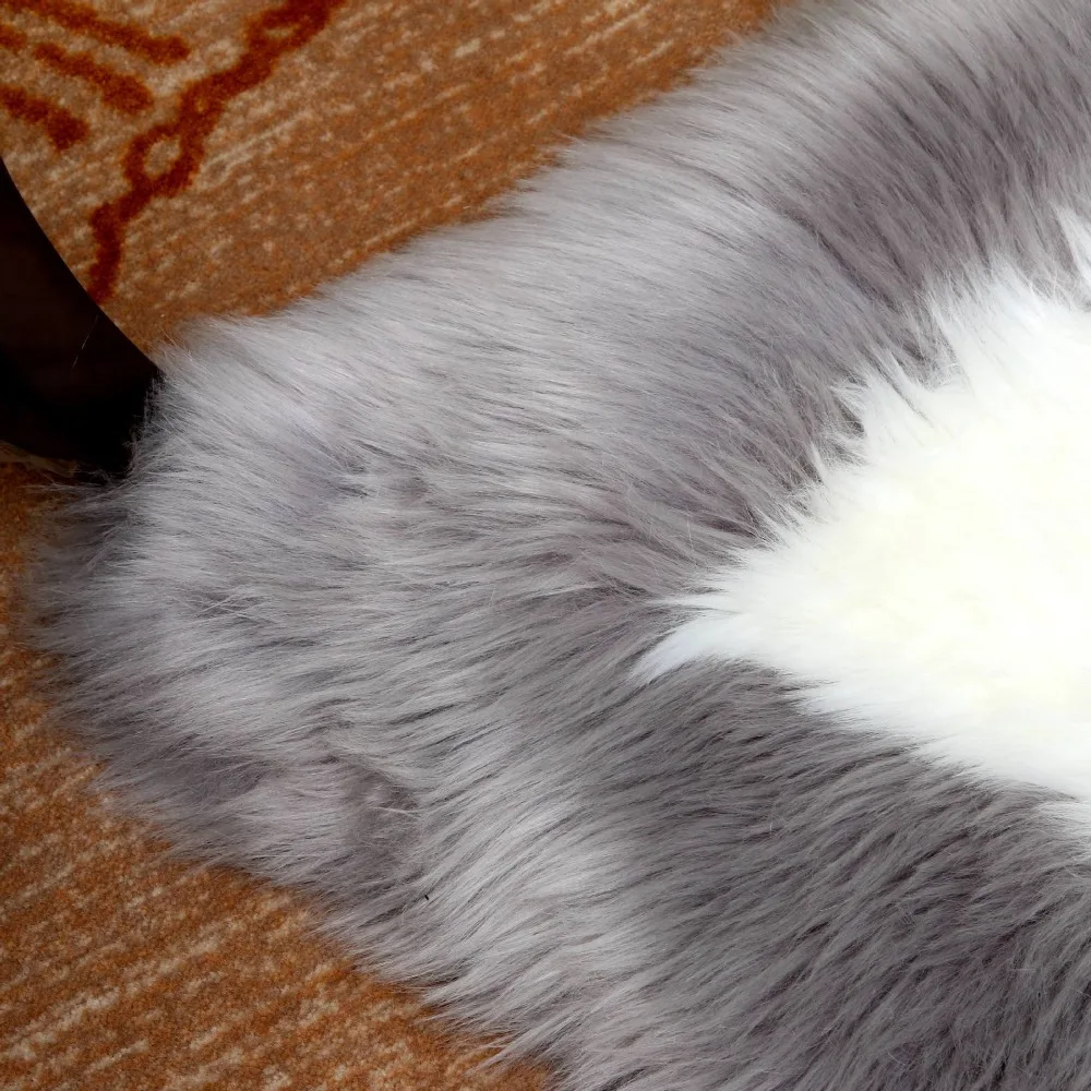 Sheepskin Chair Cover Seat Pad Soft Carpet Hairy Plain Skin Fur Plain Fluffy Area Rugs Bedroom Faux carpet Mat Muzzi 002 4sizes
Sheepskin Chair Cover Seat Pad Soft Carpet Hairy Plain Skin Fur Plain Fluffy Area Rugs Bedroom Faux carpet Mat Muzzi 002 4sizes